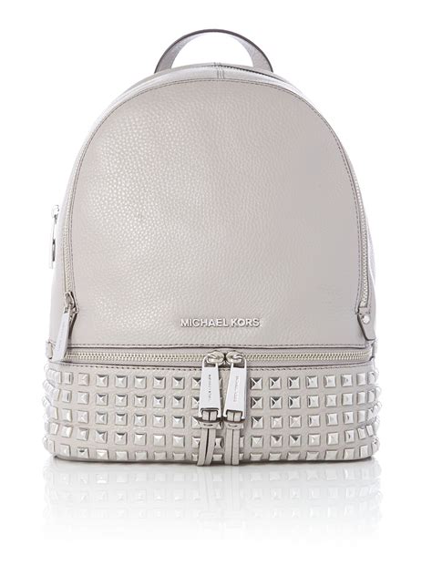 michael kors backpack grey|michael kors backpack sale outlet.